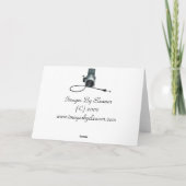 バラありがとう サンキューカード (裏面)