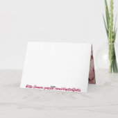 バラおよび花びら シーズンカード (裏面)