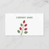 バラお尻名刺 名刺 (裏面)