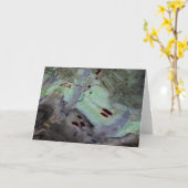 「バラお尻」抽象芸術MylarでReflectionを編集 カード (黄色い花)