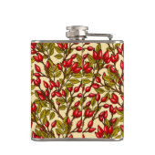 バラお尻、赤、緑、黄 フラスク (裏面)