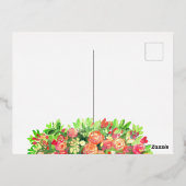 バラお最高の母さん! 箔シーズンポストカード (裏面)