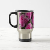 バラが付いているちょうどかわいらしいマグ トラベルマグ (左)