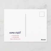 バラが新しいスポットを見つけた – テキサス州感動のお知らせ ポストカード (裏面)