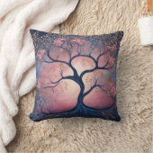 バラが木を育てるAIアート クッション (ブランケット)