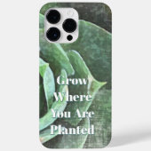 バラが植えられている場所で多肉栽培 Case-Mate iPhoneケース (裏面)