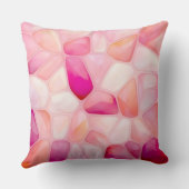 バラさくらんぼブロッサムアンドピーチウォーターの色 クッション (裏面)