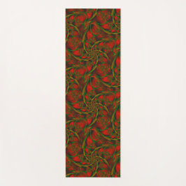 バラつる植物 ヨガマット