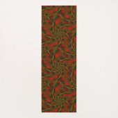 バラつる植物 ヨガマット (裏面)