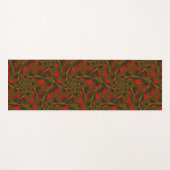 バラつる植物 ヨガマット (正面(横))