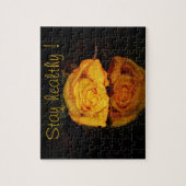 バラで健康を保つ ジグソーパズル (縦)