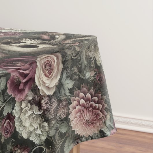 バラで刈り取り – ゴシック大プリント テーブルクロス (インサイチュ)
