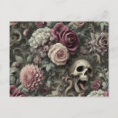 バラで刈る – ゴシックビクトリアン シーズンポストカード (正面)