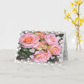 バラで言う~任意の大事な行事カード カード (黄色い花)