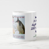 バラでZIKV&Wolbachiaのためにクジラを調査 ジャンボコーヒーマグカップ (正面)