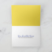 バラとさくらんぼブロッサムサンキュー サンキューカード (内部)