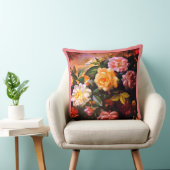 バラとその他のフローラ クッション (椅子)