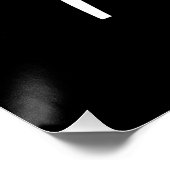 バラとともに信仰を表現したタイポグラフィ ポスター (コーナー)