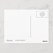 バラとカップケーキ ポストカード (裏面)