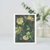 バラとカブトムシ、フィンセント・ファン・ゴッホの美術 ポストカード (スタンド正面)