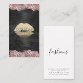 バラとキス 名刺 (正面/裏面)