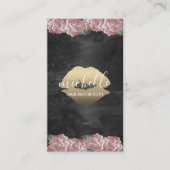 バラとキス 名刺 (正面)