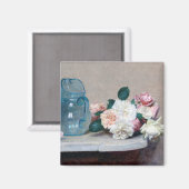 バラとグラスジュグ、アンリファンタン – ラトゥール マグネット (正面/裏面)