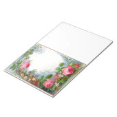 バラとジャスミン ノートパッド (アングル)