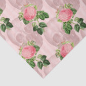 バラとスカルオンピンクデコパージュ 薄葉紙 (詳細)