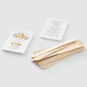 バラとタイ結婚スルの式プログラム ハンドファン (組立なし)