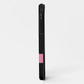 バラとデイジーのピンク2 名前入り Case-Mate iPhoneケース (裏面/左)
