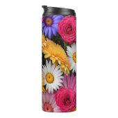 バラとデイジー#80 - タンブラー (回転右)