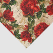 バラとトンボ(デザイン17) 薄葉紙 (詳細)