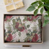 バラとトンボ(デザイン7) 薄葉紙 (ギフト)