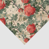 バラとトンボ(デザイン9) 薄葉紙 (詳細)