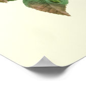 バラとバタフライブーケ、ピエール・レドゥートのポスター ポスター (角)