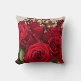 バラとバビエリー クッション