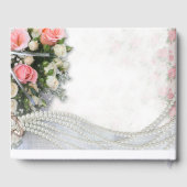 バラとパール ゲストブック (裏面)