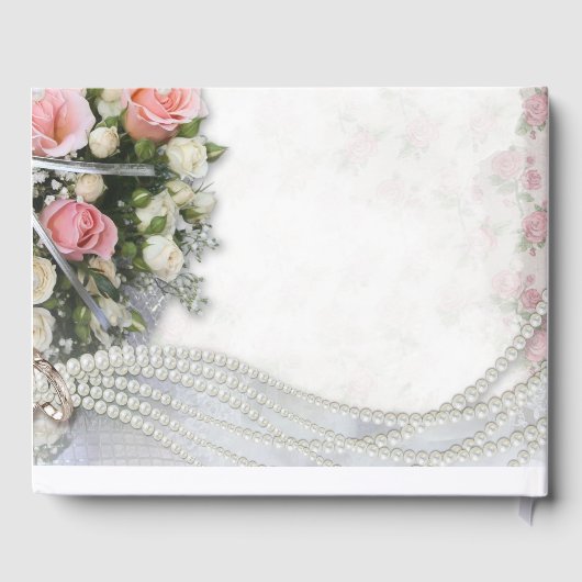 バラとパール ゲストブック (裏面)