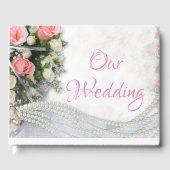 バラとパール ゲストブック (正面)