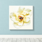 バラとビー キャンバスプリント (インサイチュ (ウッドフロア))