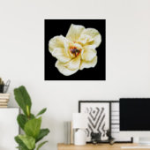 バラとビー ポスター (ホームオフィス)