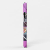 バラとピンクの大理石パーソナライズされたのカップルの贈り物 Case-Mate iPhoneケース (裏面/右)