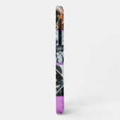 バラとピンクの大理石パーソナライズされたのカップルの贈り物 Case-Mate iPhoneケース (裏面/左)