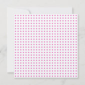 バラとピンクドット全パーティの招待状 招待状 (裏面)