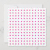 バラとピンクドット全パーティの招待状 招待状 (裏面)