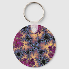 バラとピーチスペックル キーホルダー