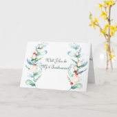 バラとベリーは私の花嫁のメイド？ カード (黄色い花)