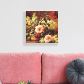 バラとマホガニーバイデロンプレキャンバスプリント キャンバスプリント (インサイチュ (リビング))