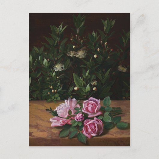 バラとミュルズバイオットーディドリックオッテ ポストカード (正面)